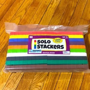 New with tags - solo stacker cubes 1000